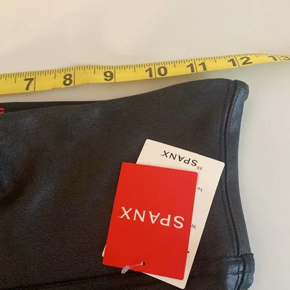 New Spanx Faux Leather Leggings Size S/P Black - Picture 8 of 10